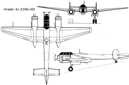 Arado Ar 240C-02