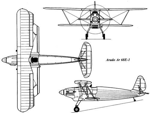 Arado Ar 68E-1