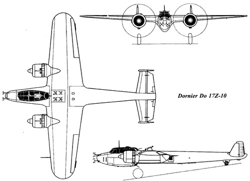 Dornier Do 17Z-10 Kauz II