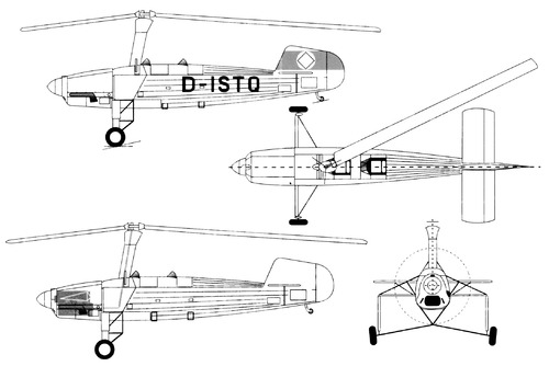 Focke-Wulf Fw 186 Autogiro