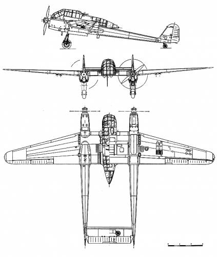 Focke-Wulf Fw 189 A1 Uhu