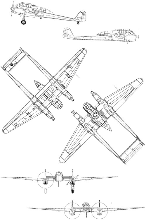 Focke-Wulf Fw 189A-1 Uhu