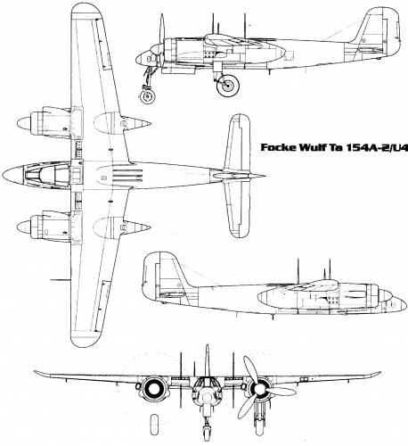 Focke-Wulf Ta 154A-2-U-4 Moskito