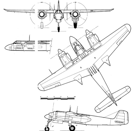 Focke-Wulf Ta 154A-2U-4 Moskito