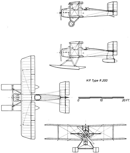 Handley-Page HP.14 Type R200