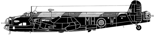 Handley-Page HP.56 Halifax B Mk.II S.Ia