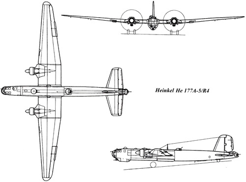 Heinkel He 177A-5 - R4 Greif