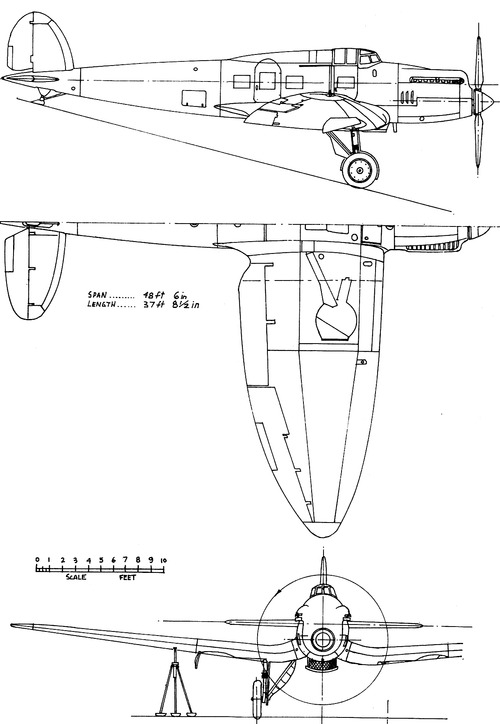 Heinkel He 70 1933