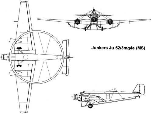 Junkers Ju 52-3M G4e (MS)