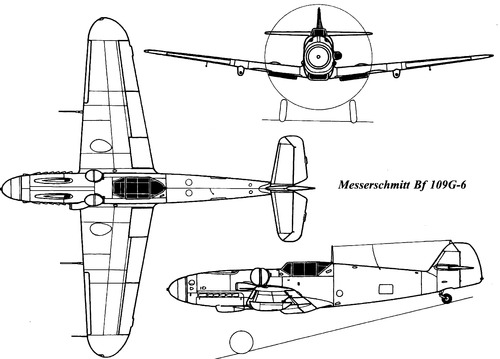 Messerschmitt Bf 109G-6 'Gustav'