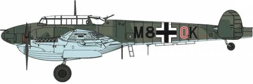 Messerschmitt Bf 110D-1-R1