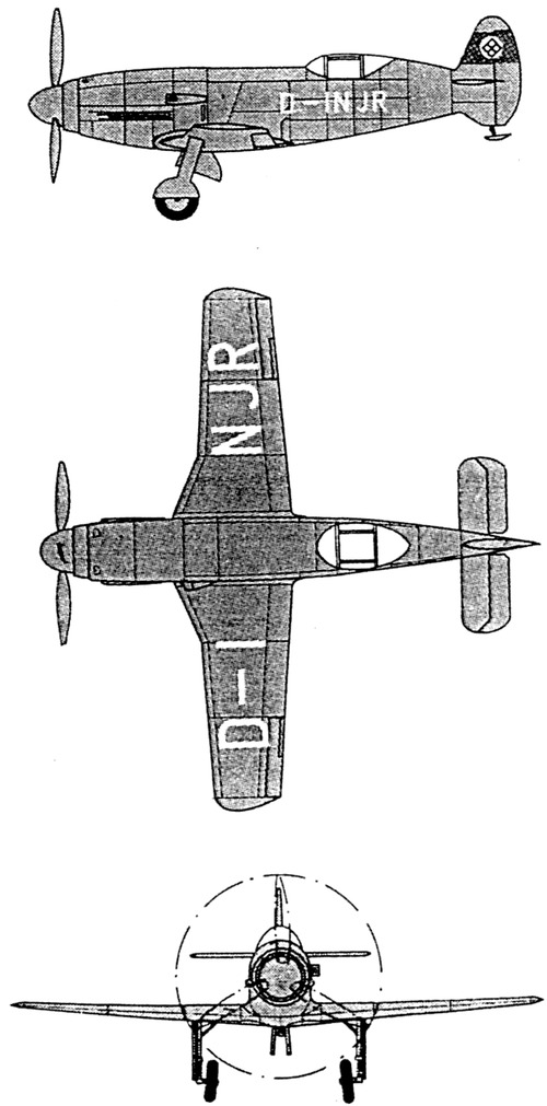 Messerschmitt Me 209 V2