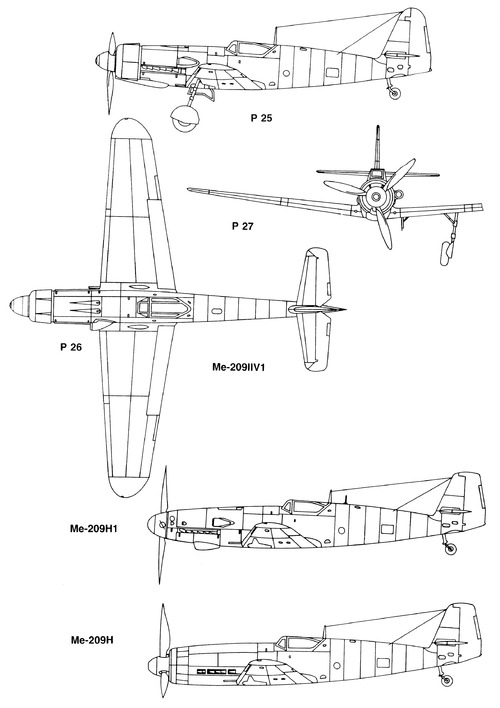 Messerschmitt Me 209II