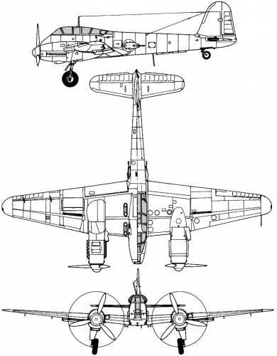 Messerschmitt Me 210 Hornisse