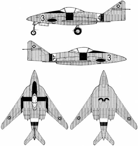 Messerschmitt Me 262 HG III