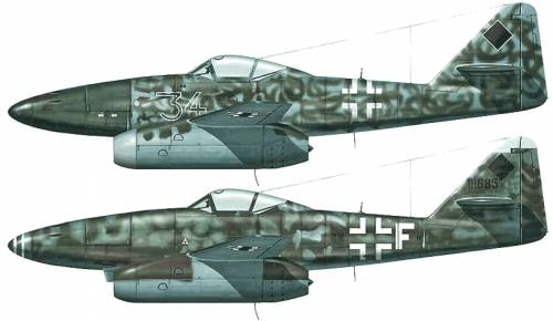 Messerschmitt Me 262A-1