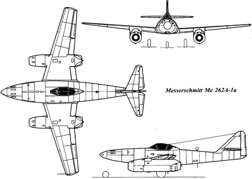 Messerschmitt Me 262A-1a