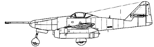 Messerschmitt Me 262A-1a-U4 Schwalbe