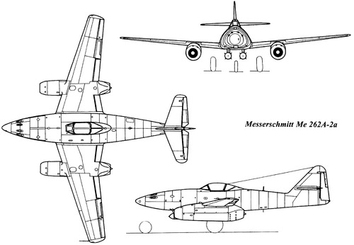 Messerschmitt Me 262A-2a