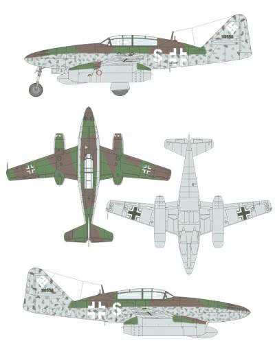 Messerschmitt Me 262B-1a