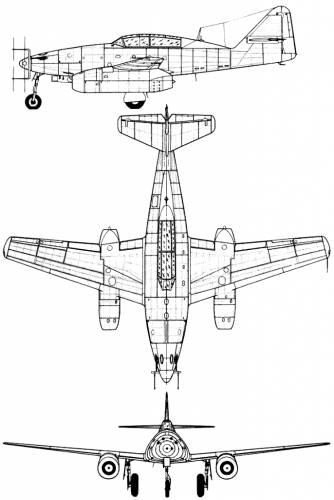 Messerschmitt Me 262B Schwalbe