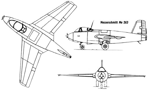Messerschmitt Me 263 Scholle