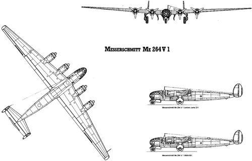 Messerschmitt Me 264V-1