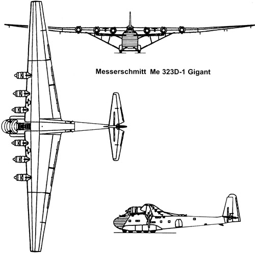 Messerschmitt Me 323D-1 Gigant