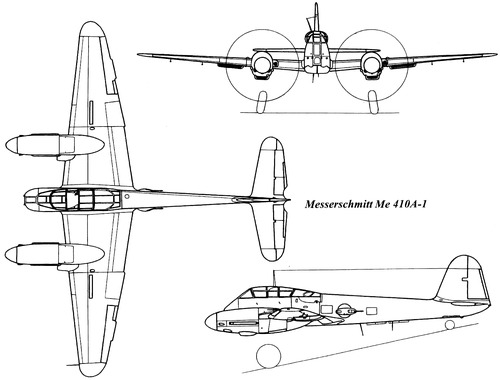 Messerschmitt Me 410A-1 Hornisse