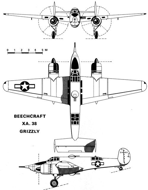 Beechcraft XA-38 Grizzly