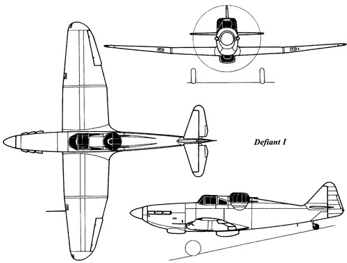 Boulton-Paul P.82 Defiant Mk.I