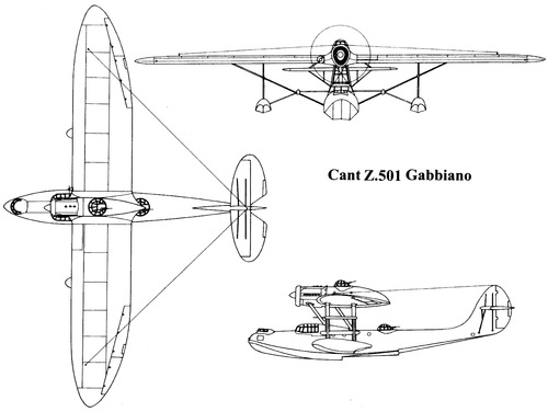 CANT Z.501 Gabbiano