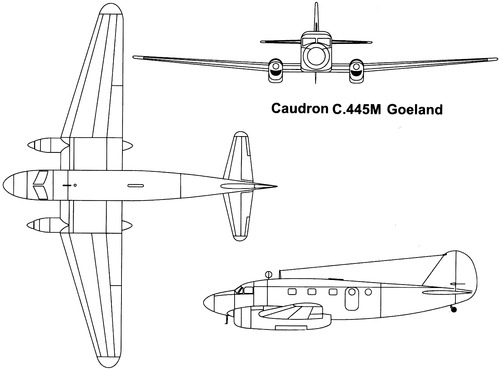 Caudron C.445M Goeland