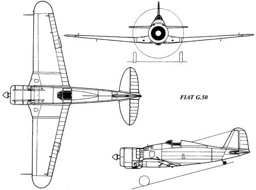Fiat G.50 Freccia