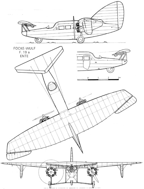Focke-Wulf F-19a Ente