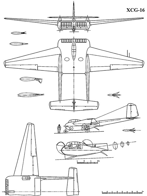 General Airborne Transport XCG-16 Combat Glider
