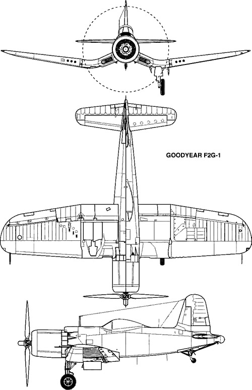 Goodyear Vought F2G-1 Super Corsair