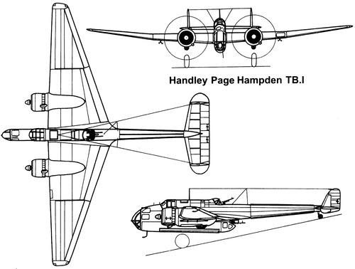 Handley-Page HP.52 Hampden TB.I