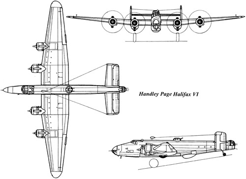 Handley-Page HP.56 Halifax C Mk.VI