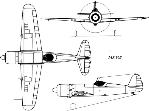 Industria Aeronautica Romana IAR-80B