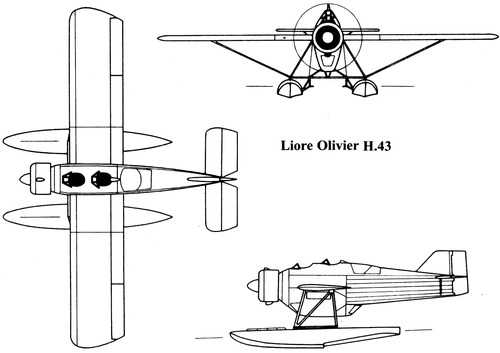 Liore et Olivier LeO H-43