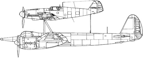 Mistel 1 Ju 88A-4 & Bf 109F-4