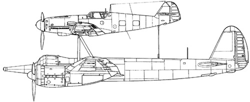 Mistel 1 Ju 88A-4 & Bf 109F-4