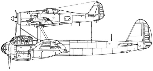 Mistel S3A Ju 88A-4 & Fw 190A-8