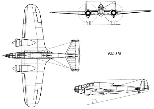 PZL P.37B Los B