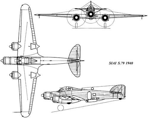 Savoia-Marchetti SM.79 Sparviero 1940