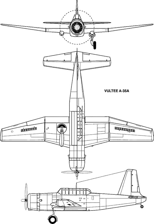 Vultee A-35A Vengance