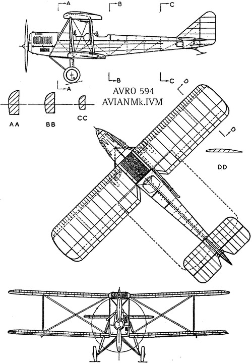 Avro 594 Avian Mk.IVM