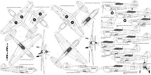 Curtiss P-40 Warhawk -Kittyhawk