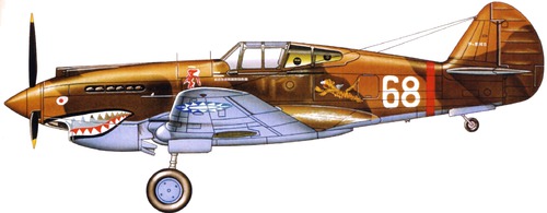 Curtiss P-40B Kittyhawk